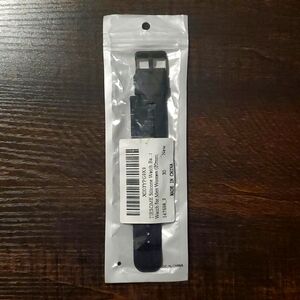 Silicone watch band- Black